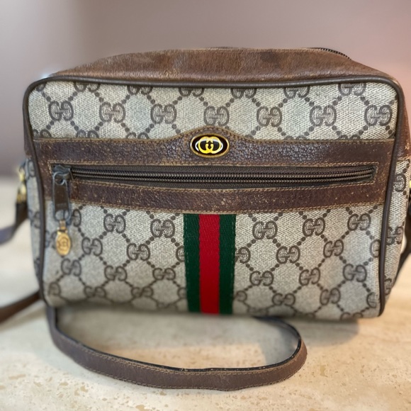 GUCCI 🇮🇹 Mini Ophidia Web Crossbody - Picture 1 of 14